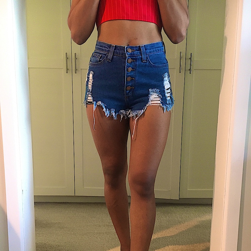 Vibrant Miu S Short Shorts